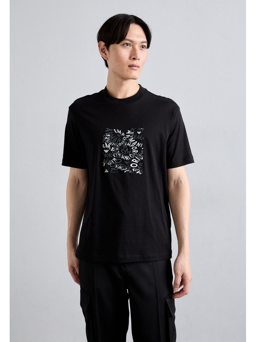 

Футболка мужская Emporio Armani EA822O0E5 черная 2XL, Черный, EA822O0E5