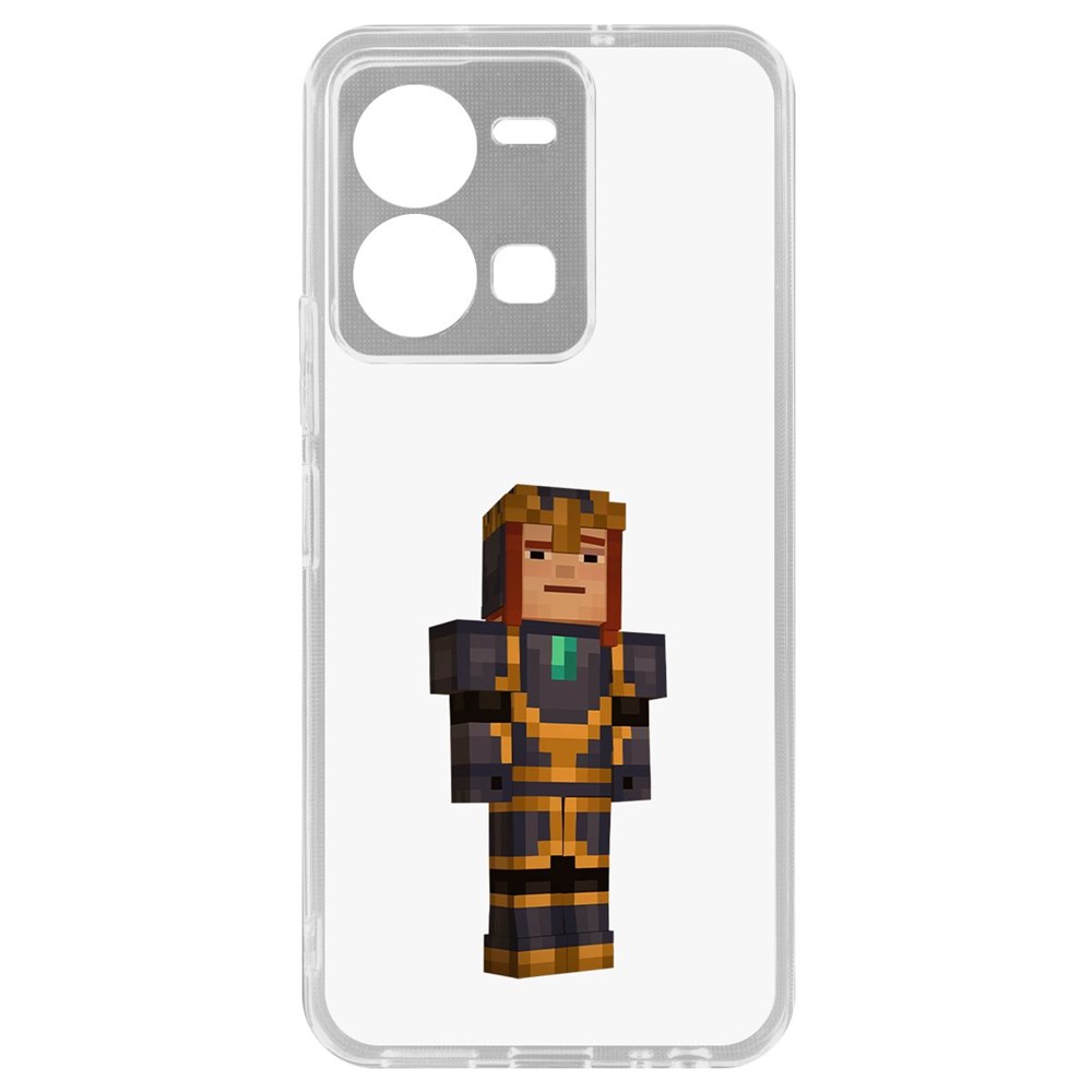 

Чехол-накладка Кейс Minecraft-Петра для Vivo Y35