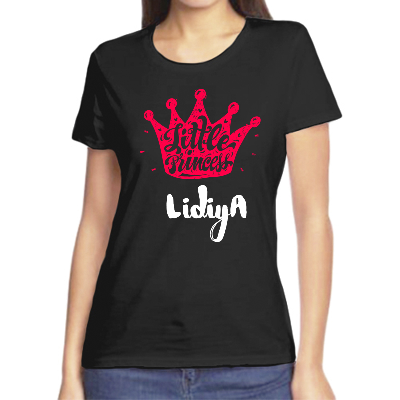 

Футболка женская черная 54 р-р little princess лидия, Черный, fzh_little_princess_lidiya