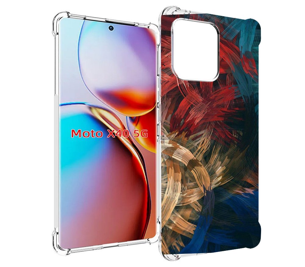 

Чехол MyPads раскрашенная медь для Motorola Moto X40, Прозрачный, Tocco