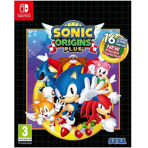 Игра Sonic Origins Plus Limited Edition Nintendo Switch русские субтитры 11210₽