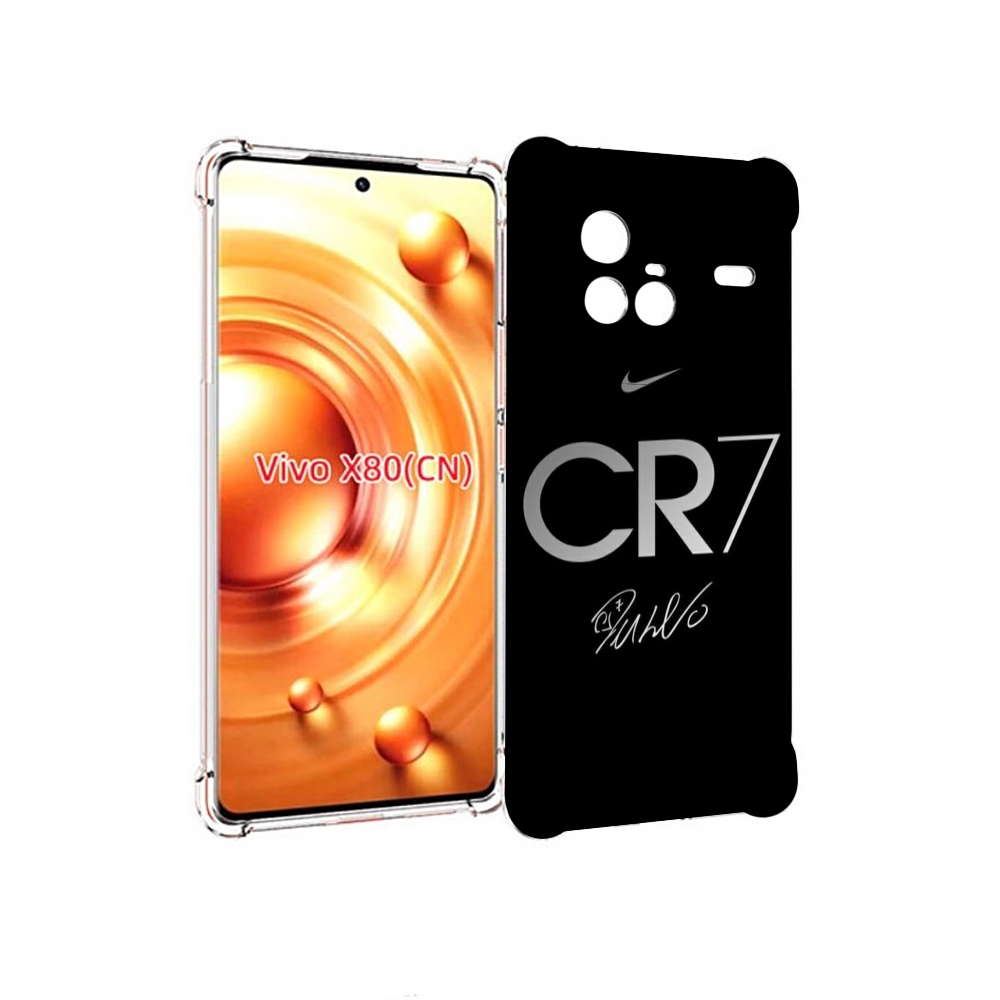 

Чехол Mypads Cr7 Для Vivo X80, Прозрачный, Tocco