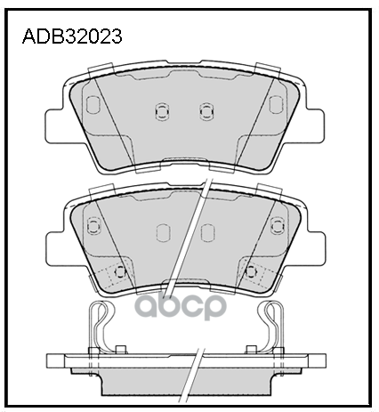 

Колодки Тормозные Дисковые | Зад | ALLIED NIPPON арт. ADB32023