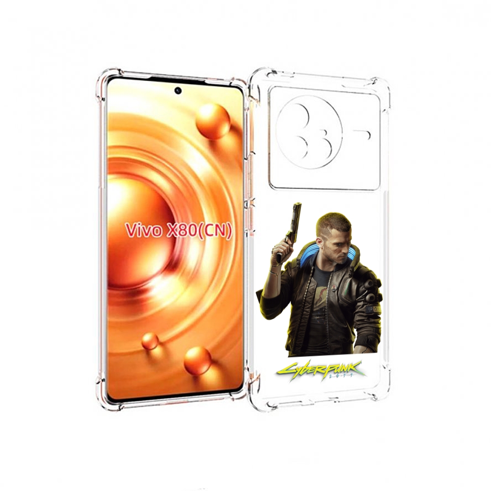 

Чехол Mypads Cyberpunk-2077 Для Vivo X80, Прозрачный, Tocco