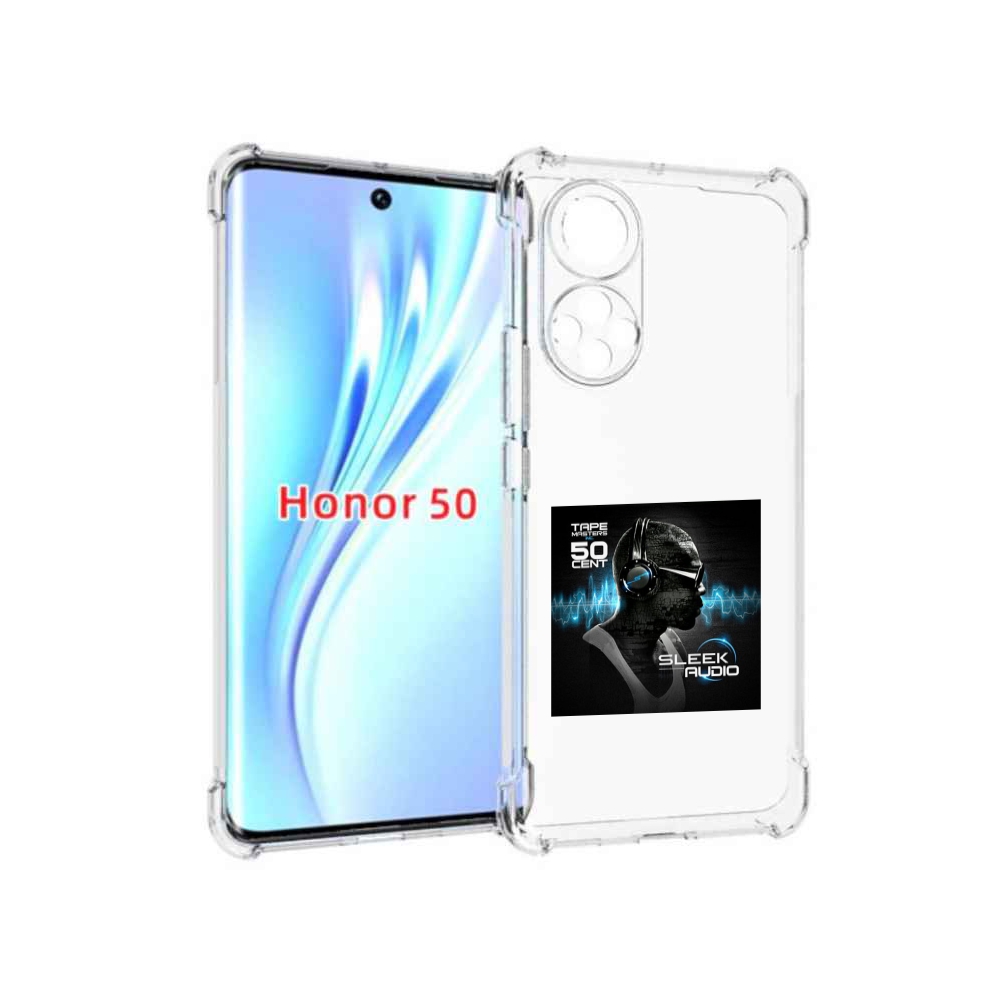 

Чехол бампер MyPads 50 Cent - Sleek Audio для Honor 50, Прозрачный, Tocco