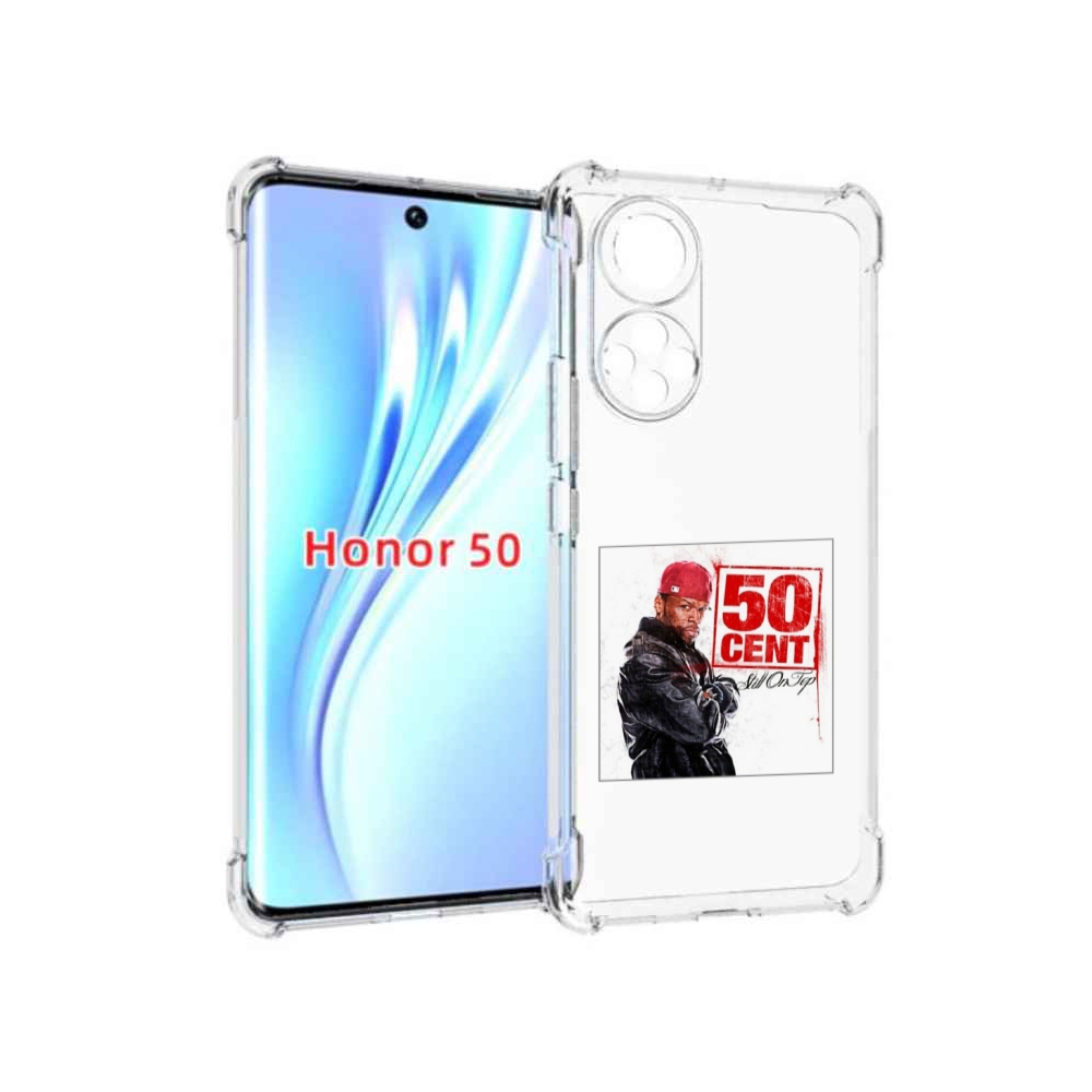 

Чехол бампер MyPads 50 Cent - Still On Top для Honor 50, Прозрачный, Tocco