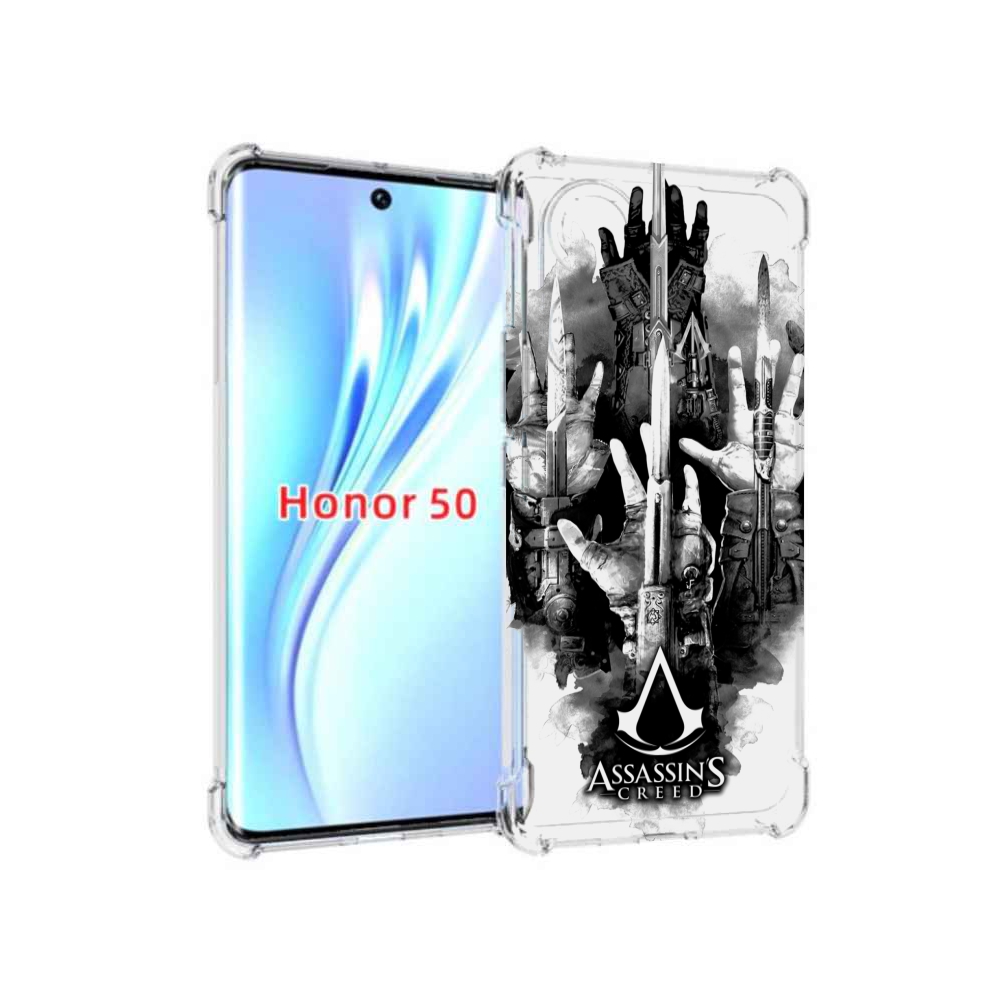 

Чехол бампер MyPads Assassin's Creed скрытый клинок для Huawei, Прозрачный, Tocco