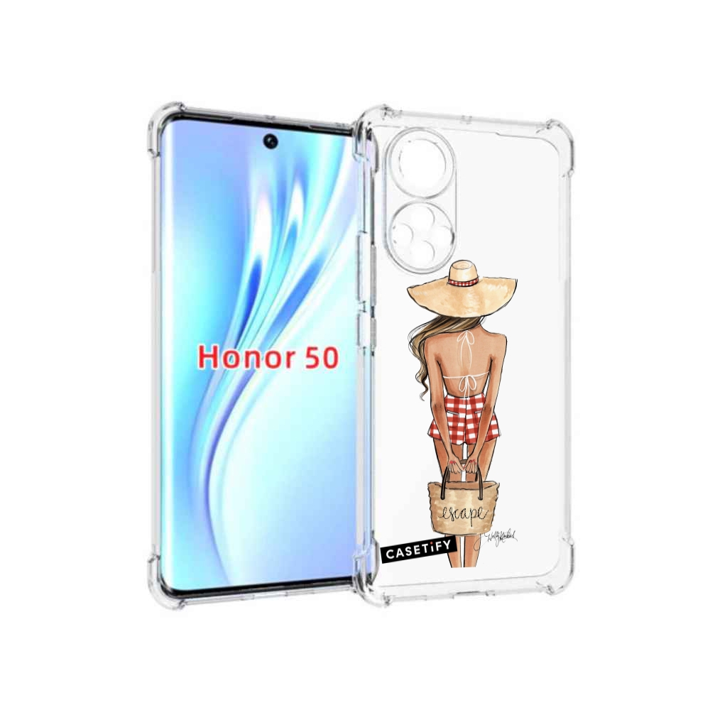 Чехол бампер MyPads CASETiFY женский для Honor 50