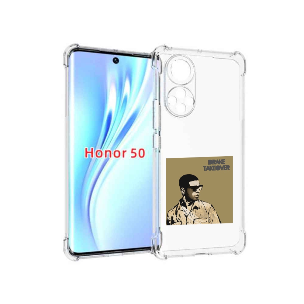 

Чехол бампер MyPads Drake - Takeover для Honor 50, Прозрачный, Tocco