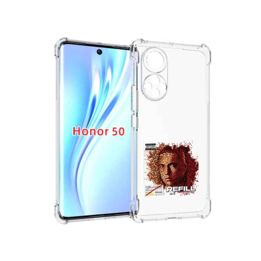 

Чехол Бампер Mypads Eminem Relapse, Refill Для Honor 50, Прозрачный, Tocco