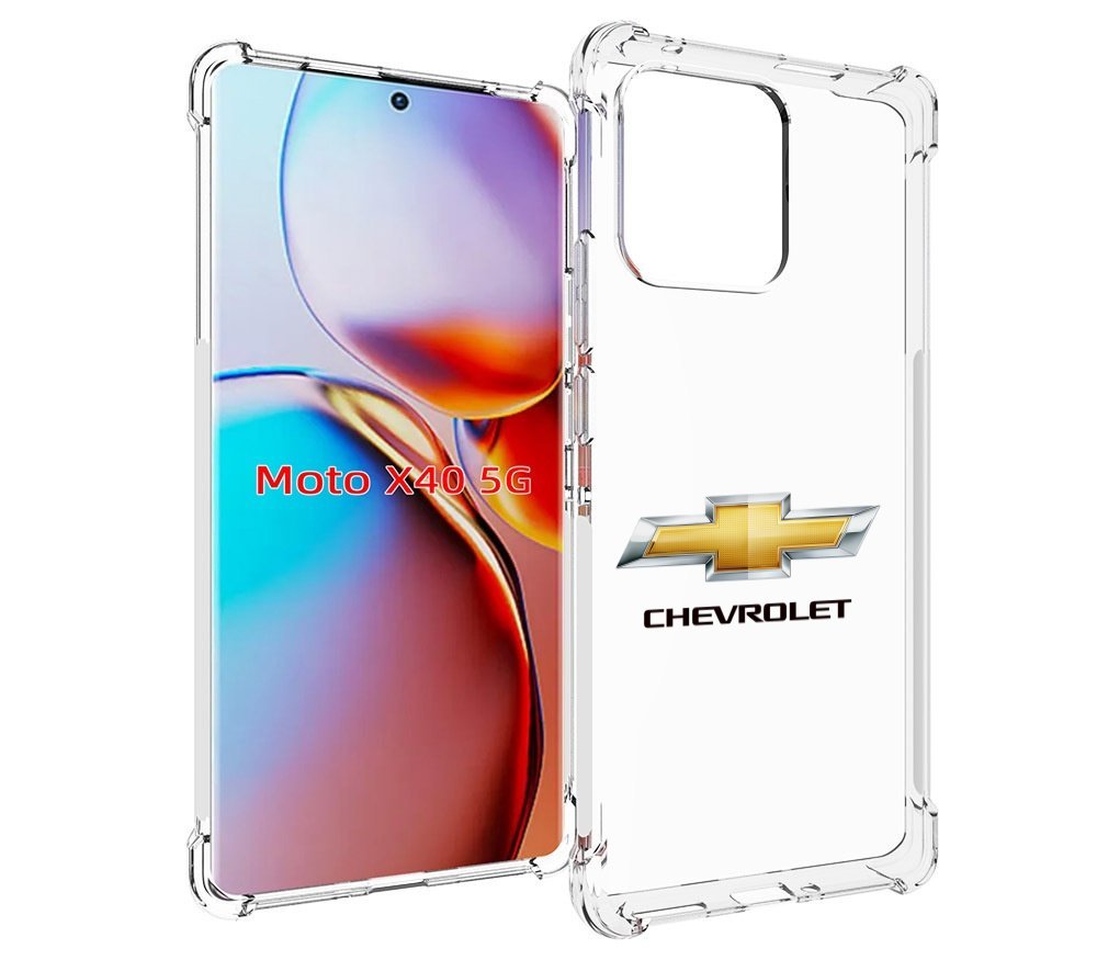 

Чехол MyPads сhevrolet-3 мужской для Motorola Moto X40, Прозрачный, Tocco
