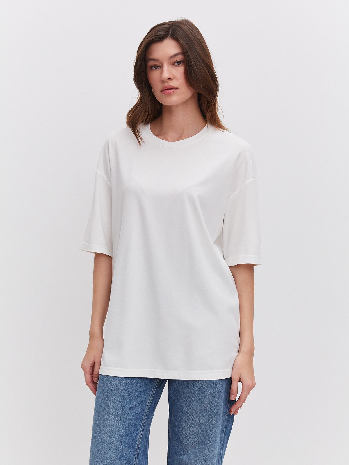 

Футболка женская KATHARINA KROSS 00-00006585 белая 2XL, Белый, 00-00006585