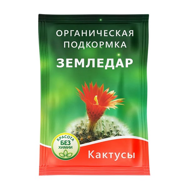 

Органическая подкормка Земледар Кактусы 10мл