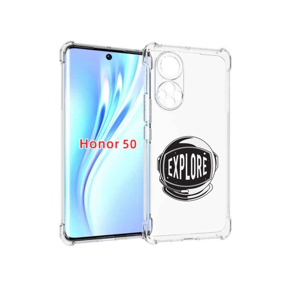 

Чехол бампер MyPads Explore для Honor 50, Прозрачный, Tocco