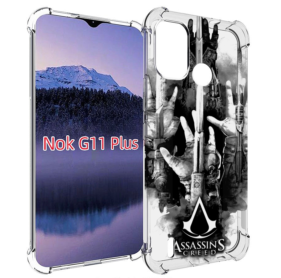 

Чехол MyPads Assassin's Creed скрытый клинок для Nokia G11 Plus, Прозрачный, Tocco