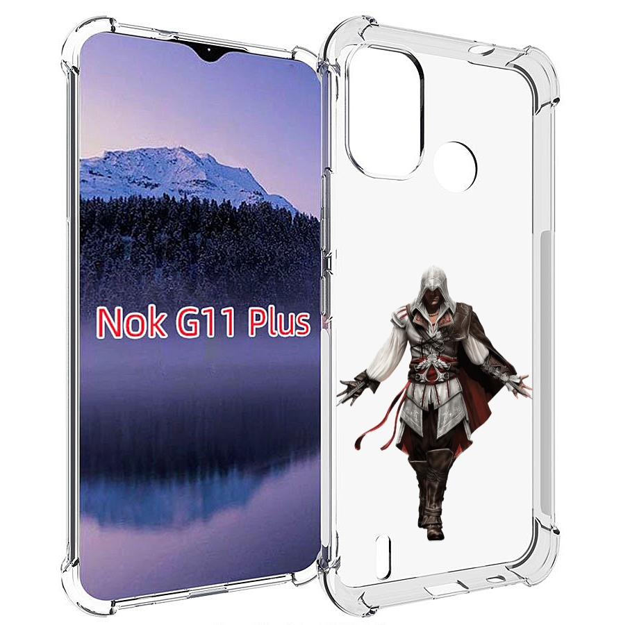

Чехол MyPads Assassin's-Creed мужской для Nokia G11 Plus, Прозрачный, Tocco