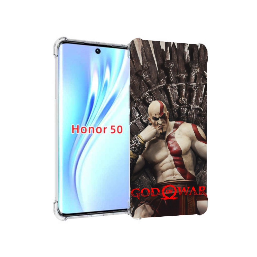 

Чехол бампер MyPads God of War Кратос для Honor 50, Прозрачный, Tocco