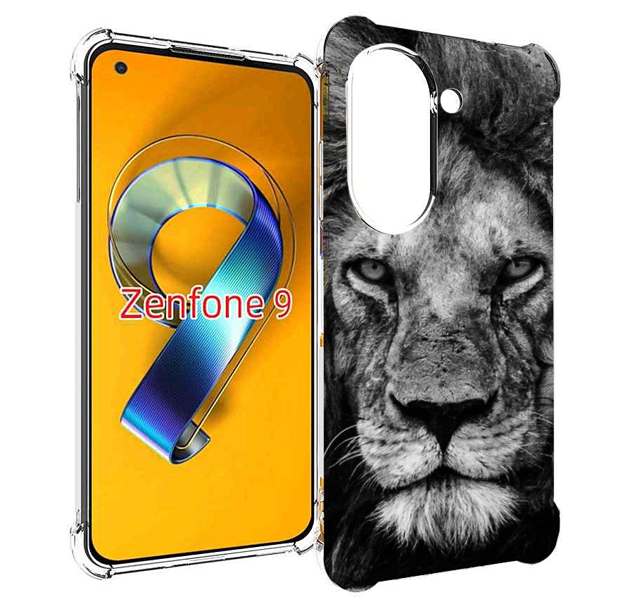 

Чехол MyPads смуглый лев мужской для Asus Zenfone 9 (AI2202), Прозрачный, Tocco