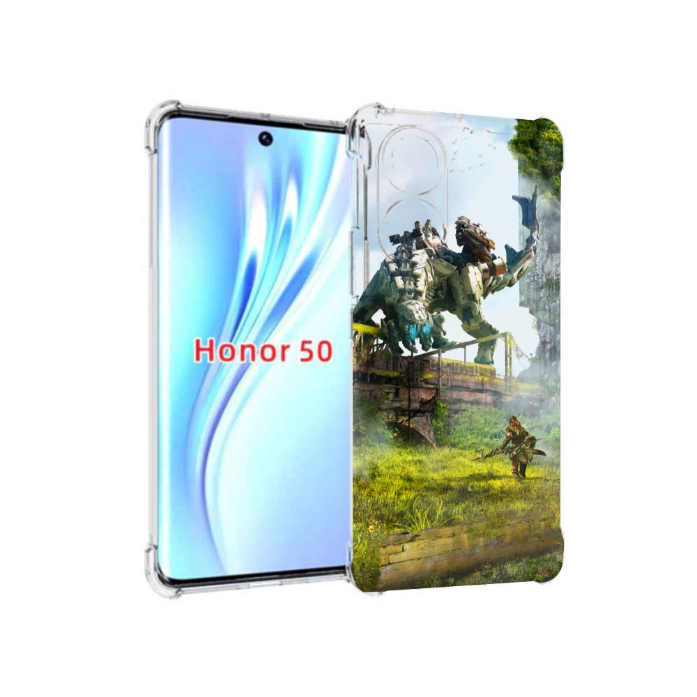 

Чехол бампер MyPads Horizon Zero Dawn для Honor 50, Прозрачный, Tocco