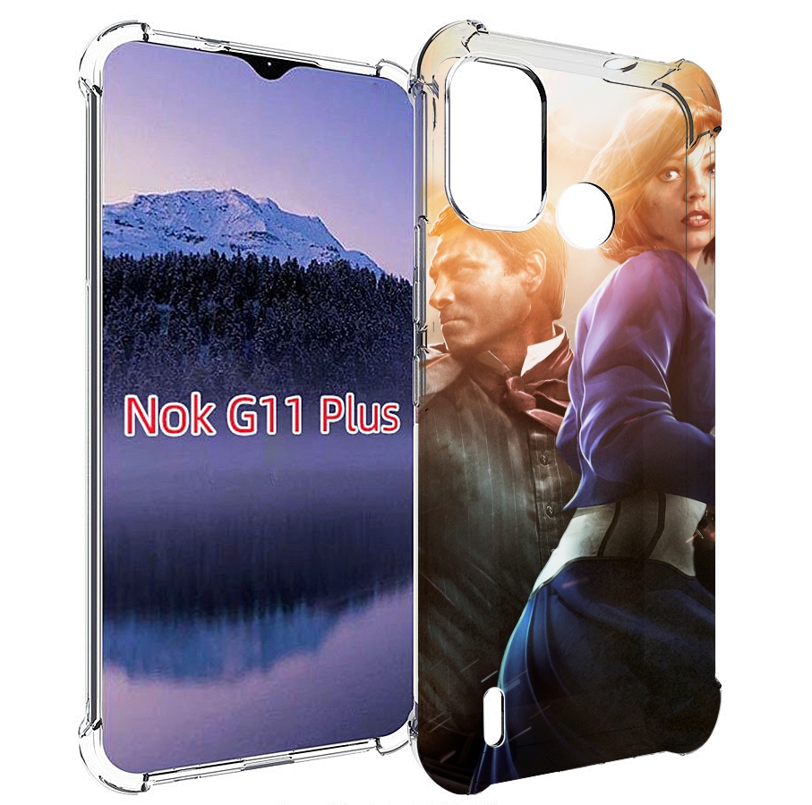 

Чехол MyPads Bioshock Infinite для Nokia G11 Plus, Прозрачный, Tocco
