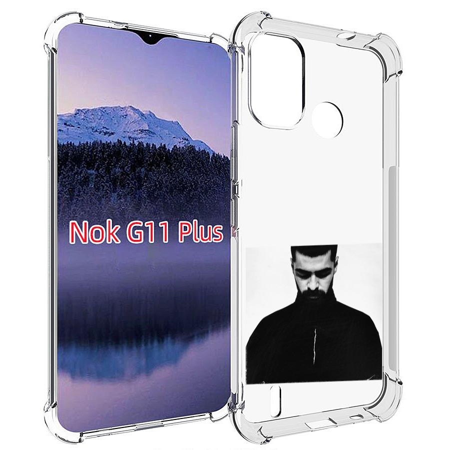 

Чехол MyPads Buster Keaton Miyagi мужской для Nokia G11 Plus, Прозрачный, Tocco