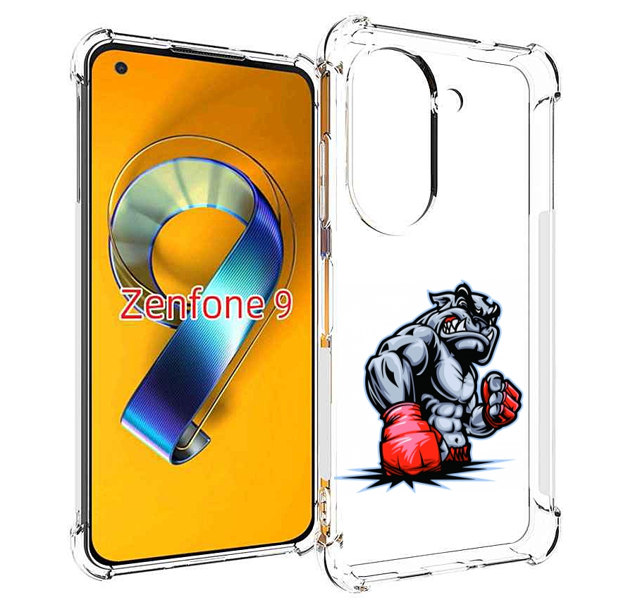 

Чехол MyPads собака-боксер для Asus Zenfone 9 (AI2202), Прозрачный, Tocco