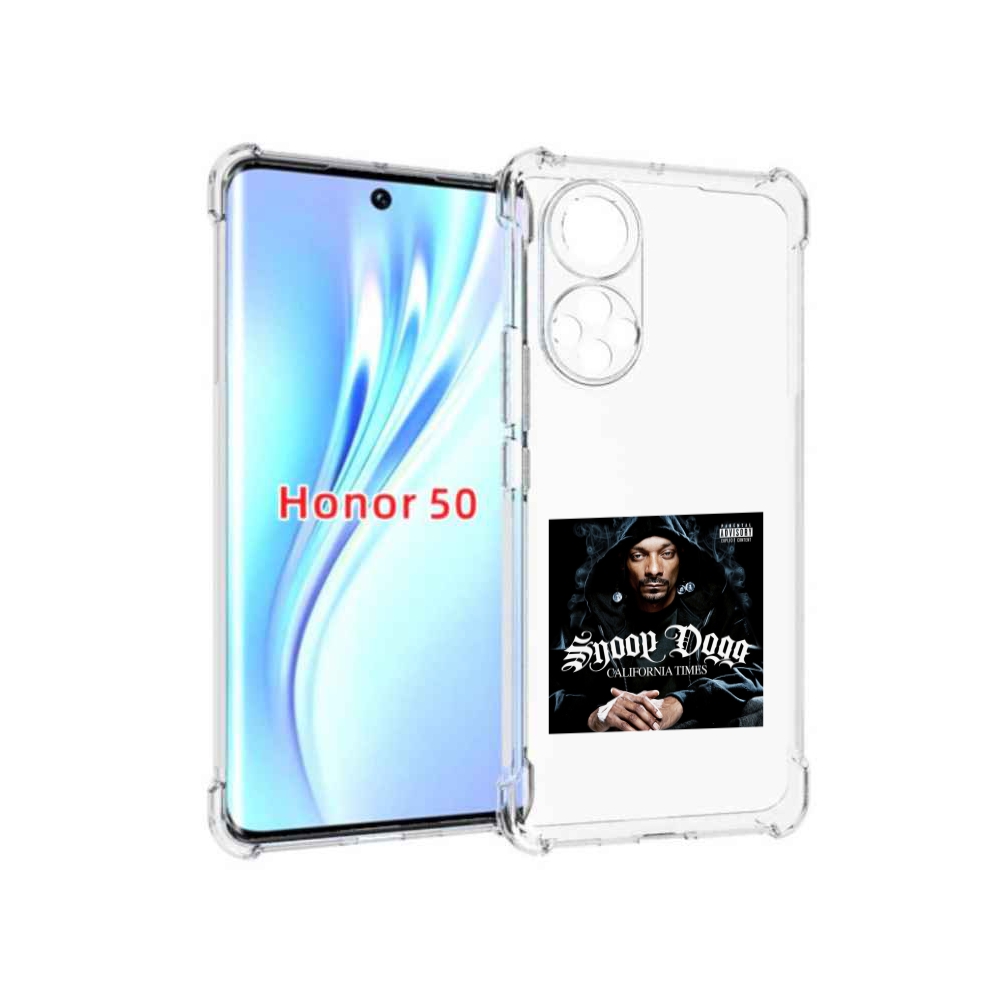 

Чехол Бампер Mypads Snoop Dogg California Times Для Honor, Прозрачный, Tocco