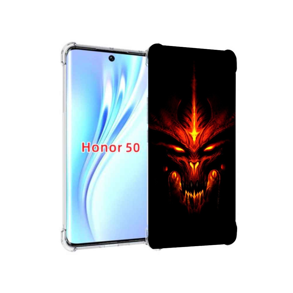 

Чехол бампер MyPads diablo-3-диабло для Honor 50, Прозрачный, Tocco