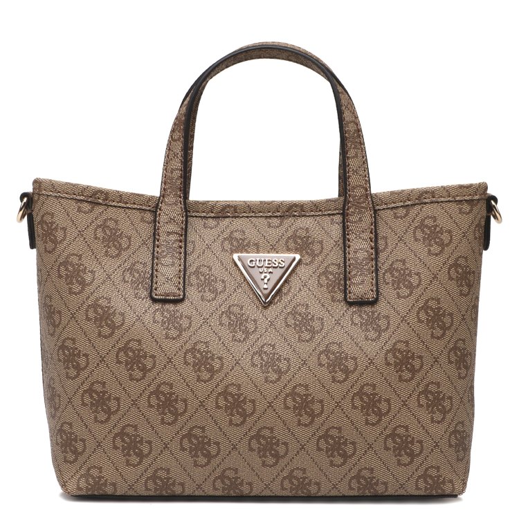 

Сумка тоут женская Guess HWSG9211750 серо-бежевая, Коричневый, HWSG9211750