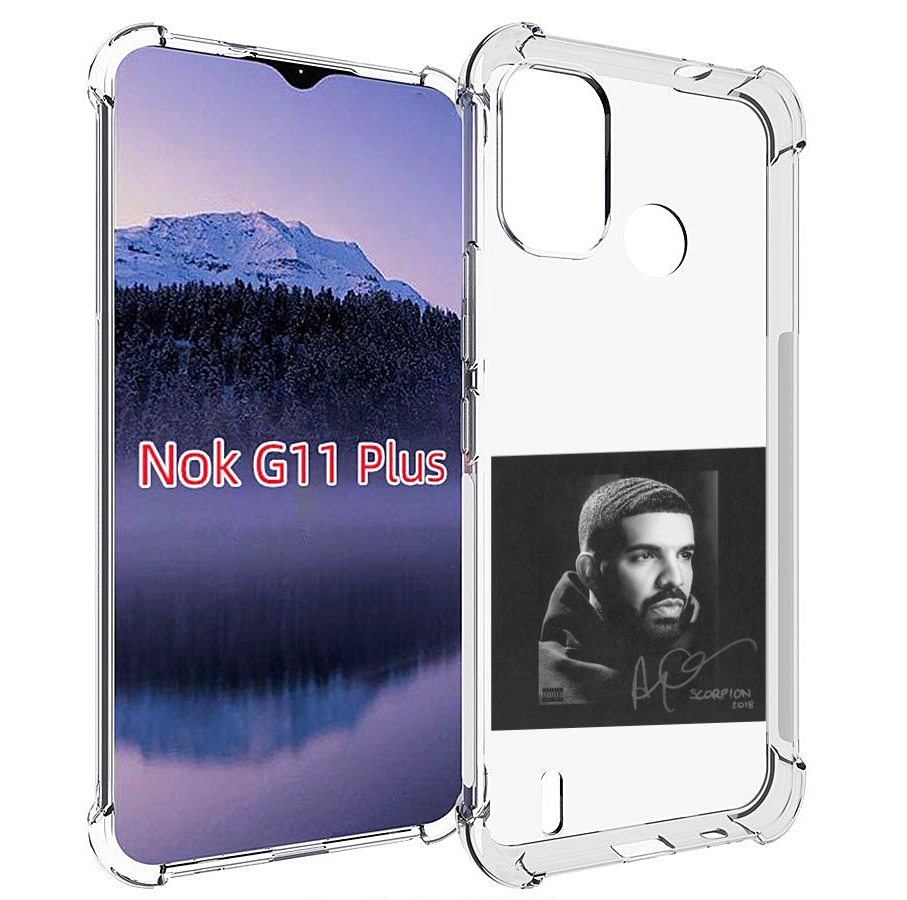 

Чехол MyPads Drake - Scorpion для Nokia G11 Plus, Прозрачный, Tocco