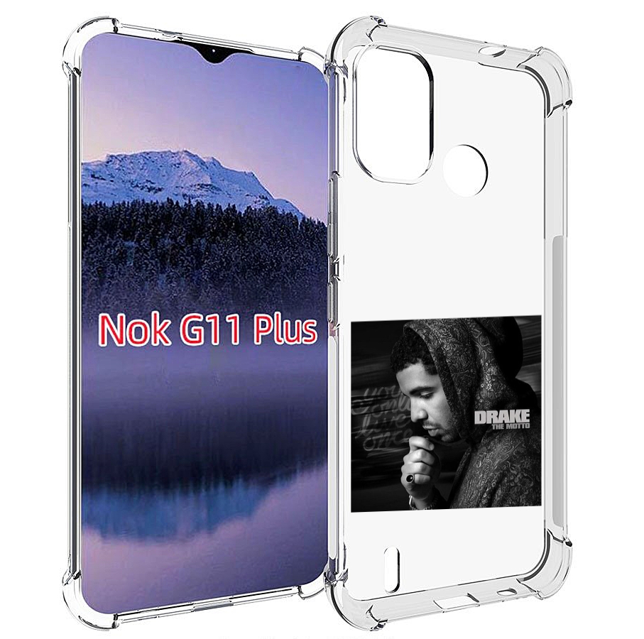 

Чехол MyPads Drake - The Motto для Nokia G11 Plus, Прозрачный, Tocco