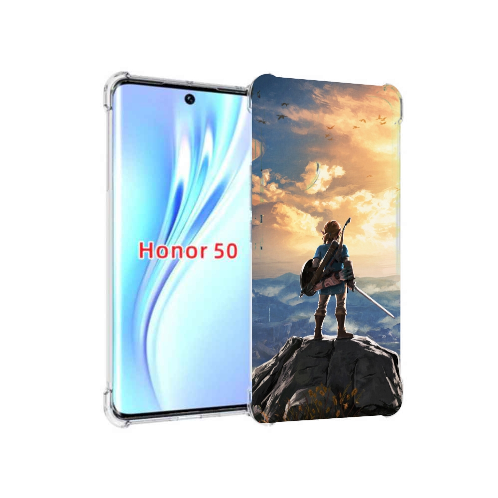 

Чехол бампер MyPads The Legend of Zelda для Honor 50, Прозрачный, Tocco