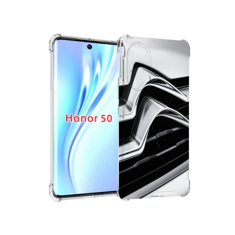 

Чехол бампер MyPads citroen-ситроен мужской для Honor 50, Прозрачный, Tocco