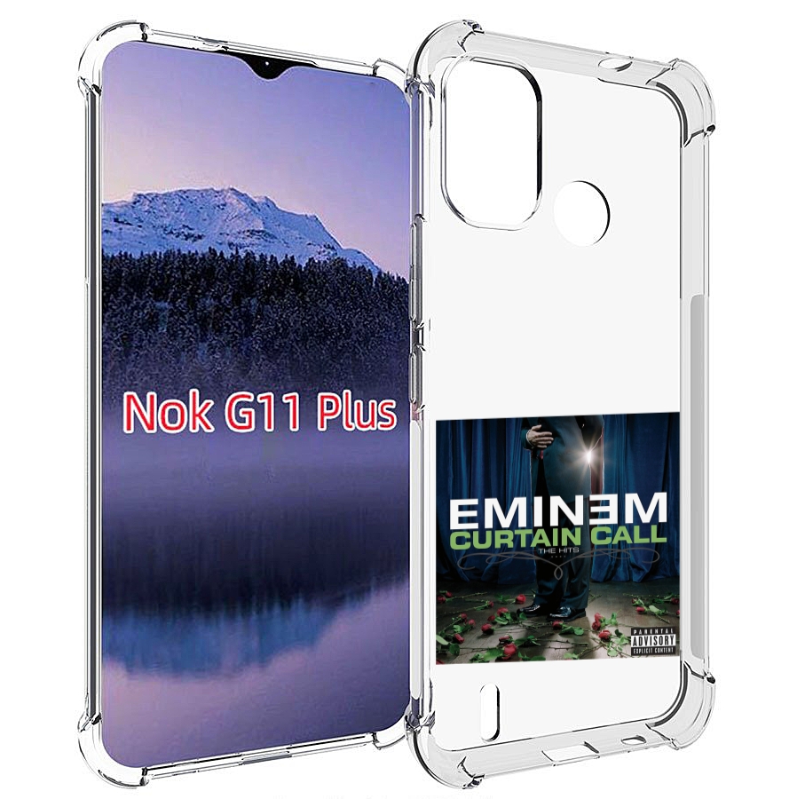 

Чехол MyPads Eminem CURTAIN CALL, THE HITS для Nokia G11 Plus, Прозрачный, Tocco