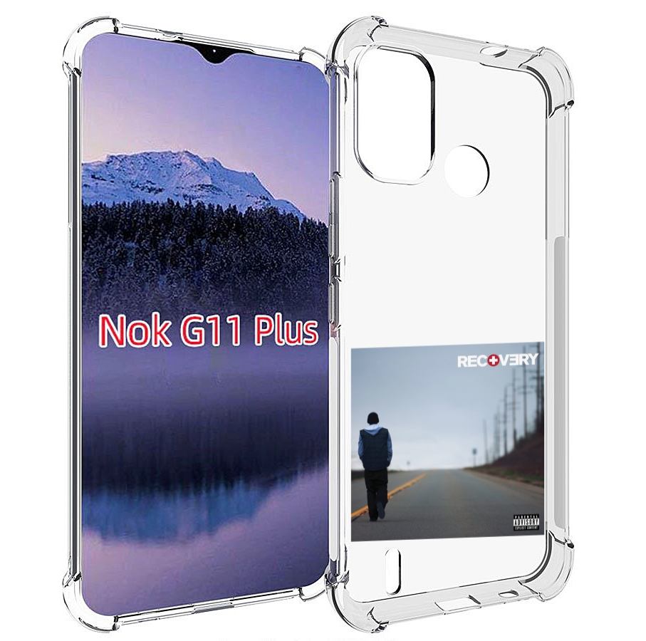 

Чехол MyPads Eminem RECOVERY для Nokia G11 Plus, Прозрачный, Tocco