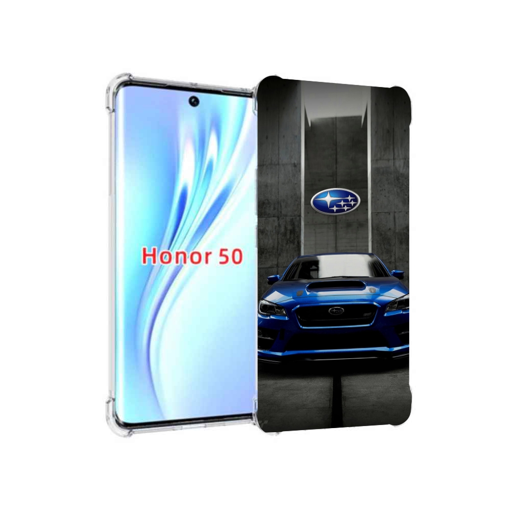 

Чехол бампер MyPads subaru субару 1 мужской для Honor 50, Прозрачный, Tocco