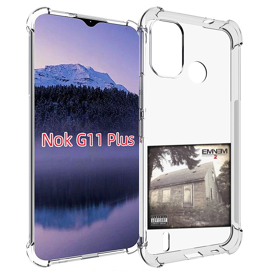 

Чехол MyPads Eminem THE MARSHALL MATHERS LP 2 для Nokia G11 Plus, Прозрачный, Tocco