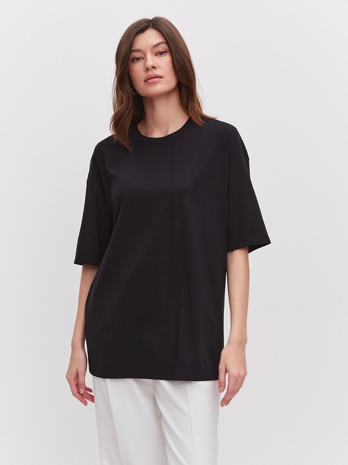 

Футболка женская KATHARINA KROSS 00-00006997 черная 2XL, Черный, 00-00006997