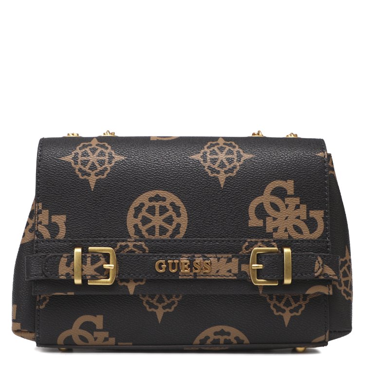 

Сумка кросс-боди женская Guess HWPO9001210 темно-коричневая, Коричневый, HWPO9001210