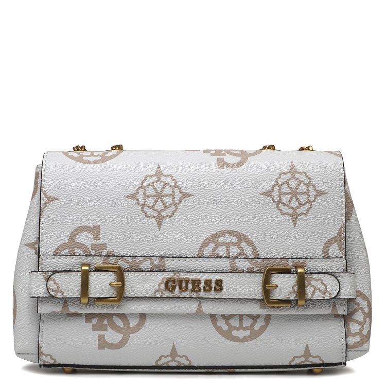 

Сумка кросс-боди женская Guess HWPO9001210 белая, Белый, HWPO9001210