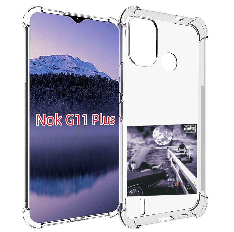 

Чехол MyPads Eminem THE SLIM SHADY LP для Nokia G11 Plus, Прозрачный, Tocco