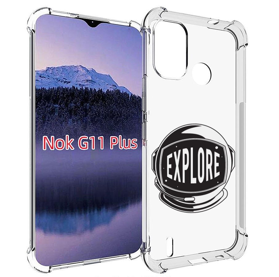 

Чехол MyPads Explore для Nokia G11 Plus, Прозрачный, Tocco