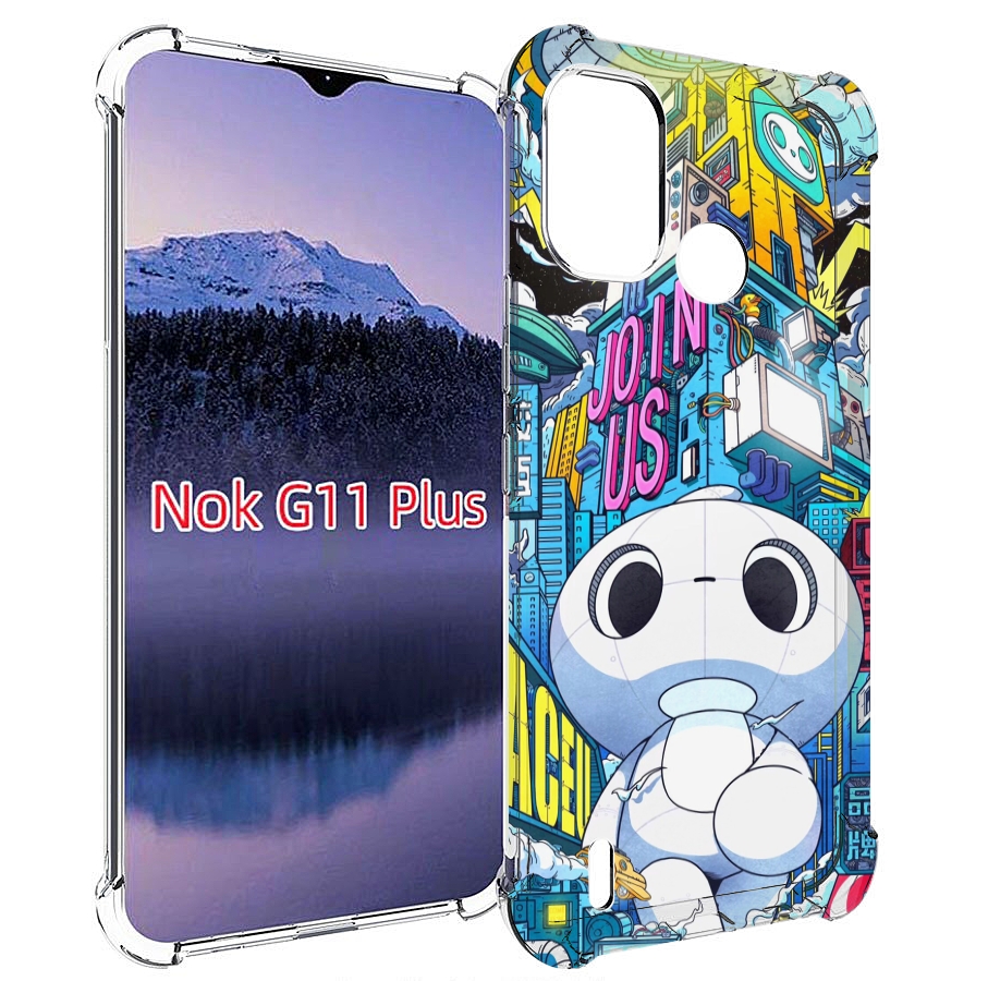 

Чехол MyPads FaceU для Nokia G11 Plus, Прозрачный, Tocco
