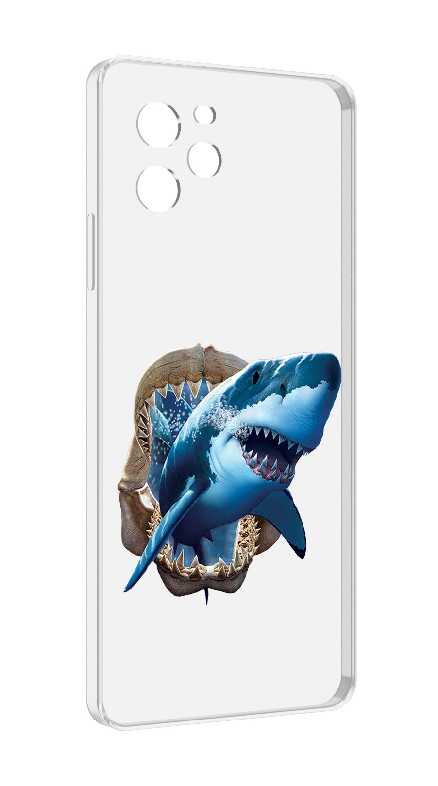 Чехол MyPads челюсти для Huawei Nova Y61 / Huawei Enjoy 50z