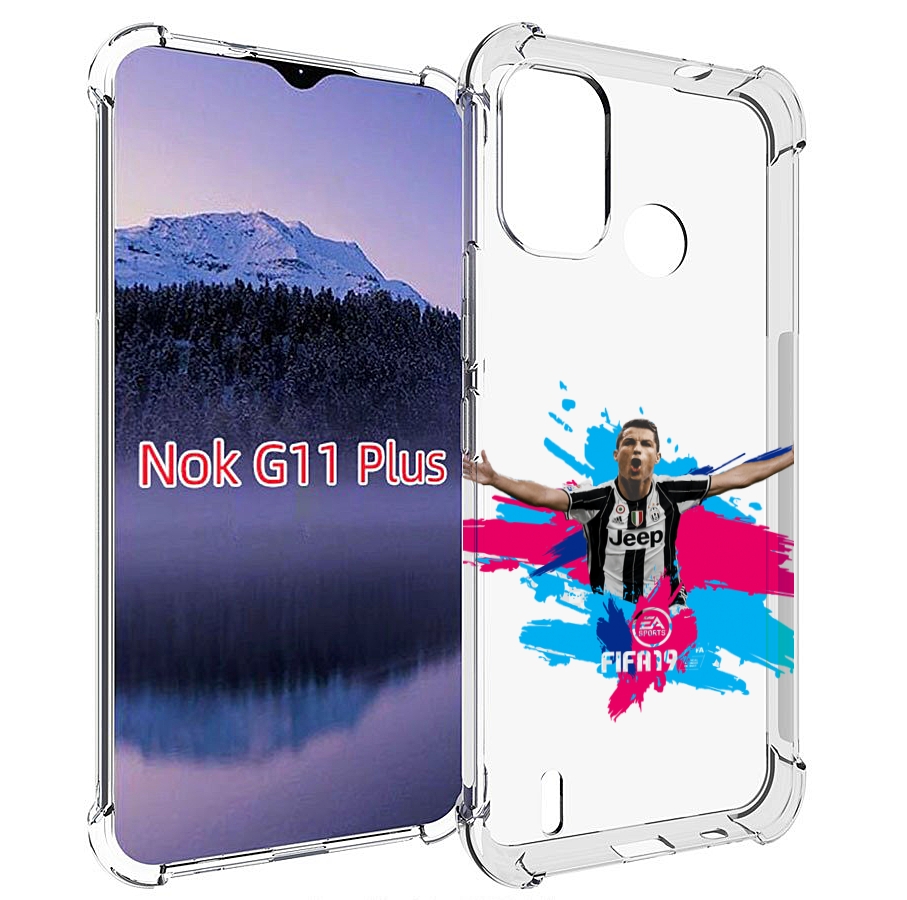 

Чехол MyPads Fifa-2019-2020-2021-2022 мужской для Nokia G11 Plus, Прозрачный, Tocco
