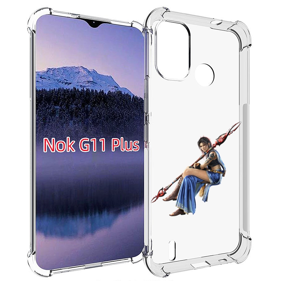 

Чехол MyPads Final-Fantasy-2 для Nokia G11 Plus, Прозрачный, Tocco