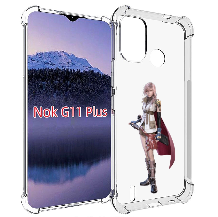 

Чехол MyPads Final-Fantasy для Nokia G11 Plus, Прозрачный, Tocco