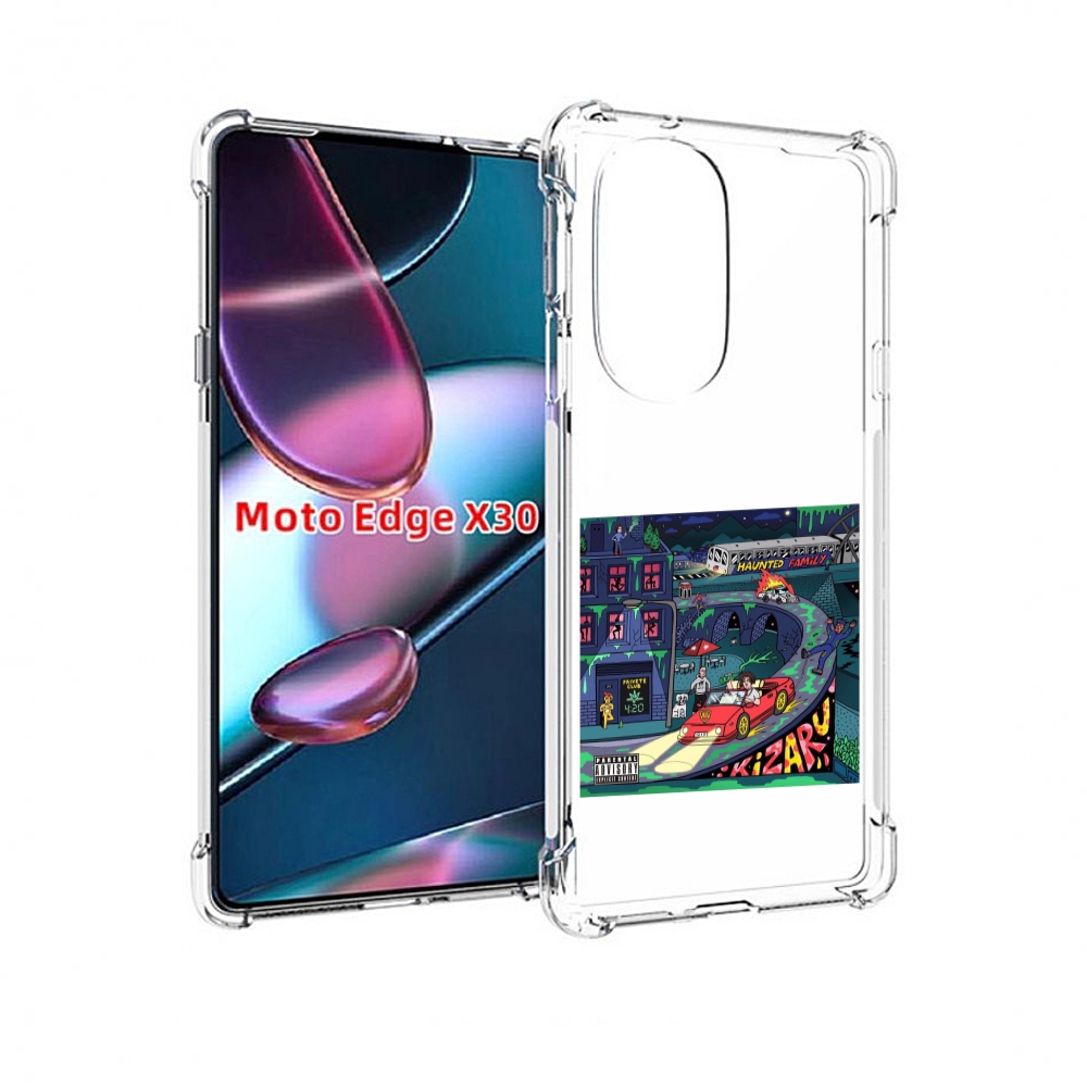 

Чехол MyPads Яд (альбом Kizaru) для Motorola Moto Edge X30, Прозрачный, Tocco