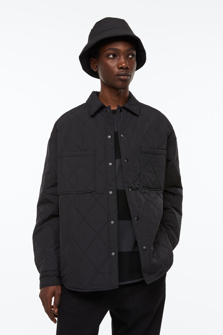 Куртка мужская H&M 1115314002 черная M (доставка из-за рубежа)
