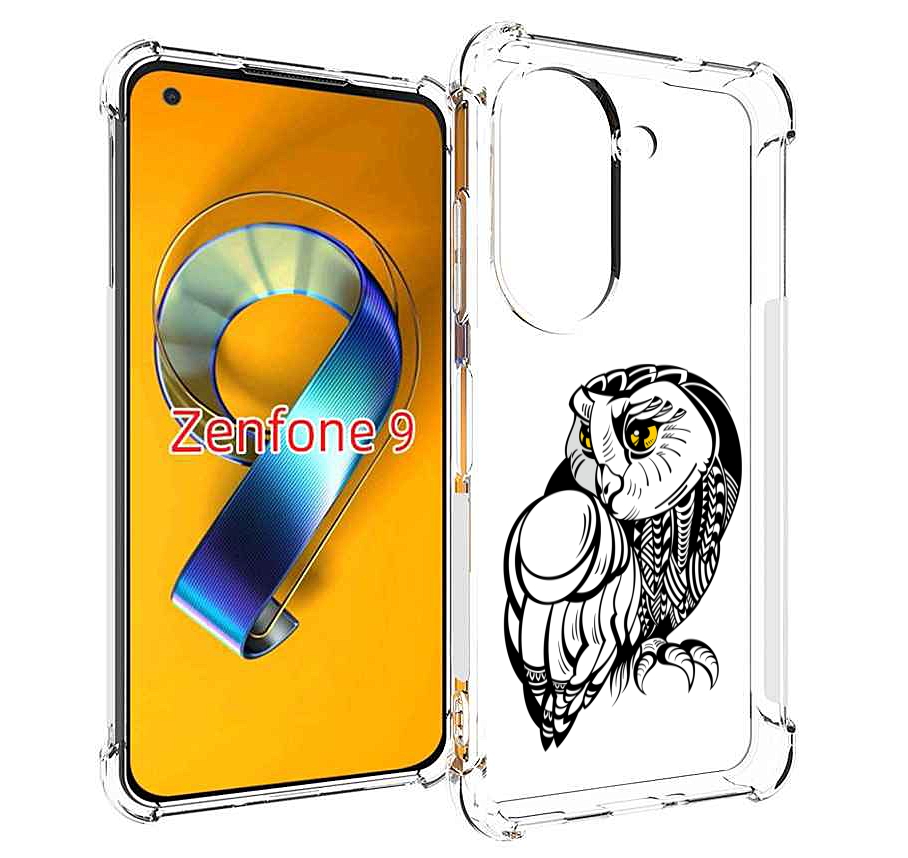 

Чехол MyPads сова-красотка для Asus Zenfone 9 (AI2202), Прозрачный, Tocco